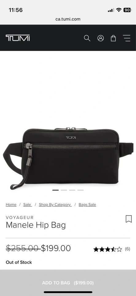 BNWOT Tumi Manele Hip Bag - photo 2