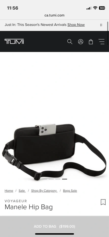 BNWOT Tumi Manele Hip Bag - photo 4