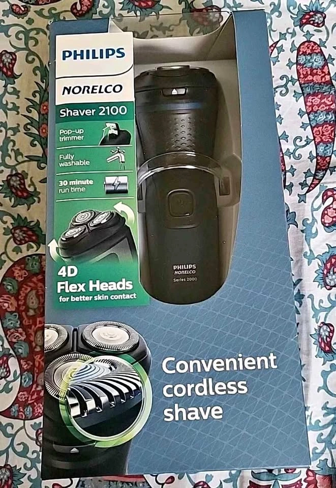 Philips Norelco Shaver 2100 Rechargeable Men's Electric Shaver -