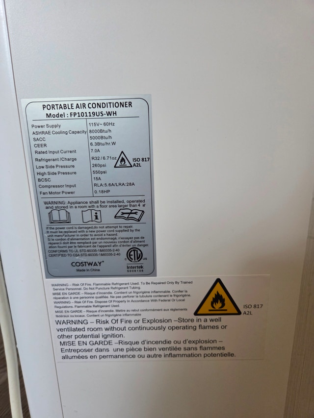 Portable Air Conditioner - photo 4
