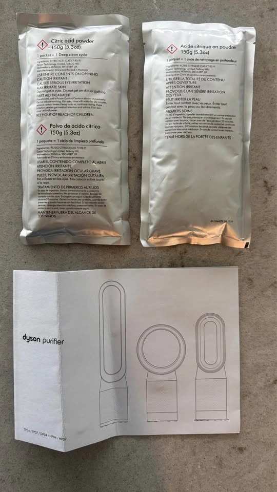 Dyson Descaling Kit - photo 2