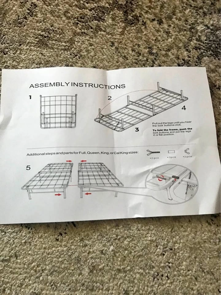 Twin XL Mattress Frame