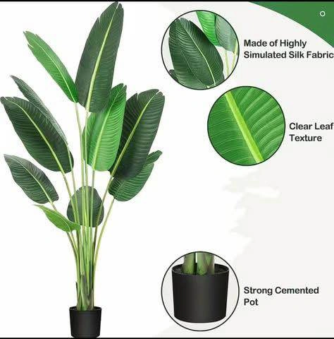 Artificial Bird of Paradise Plant 160cm - photo 2