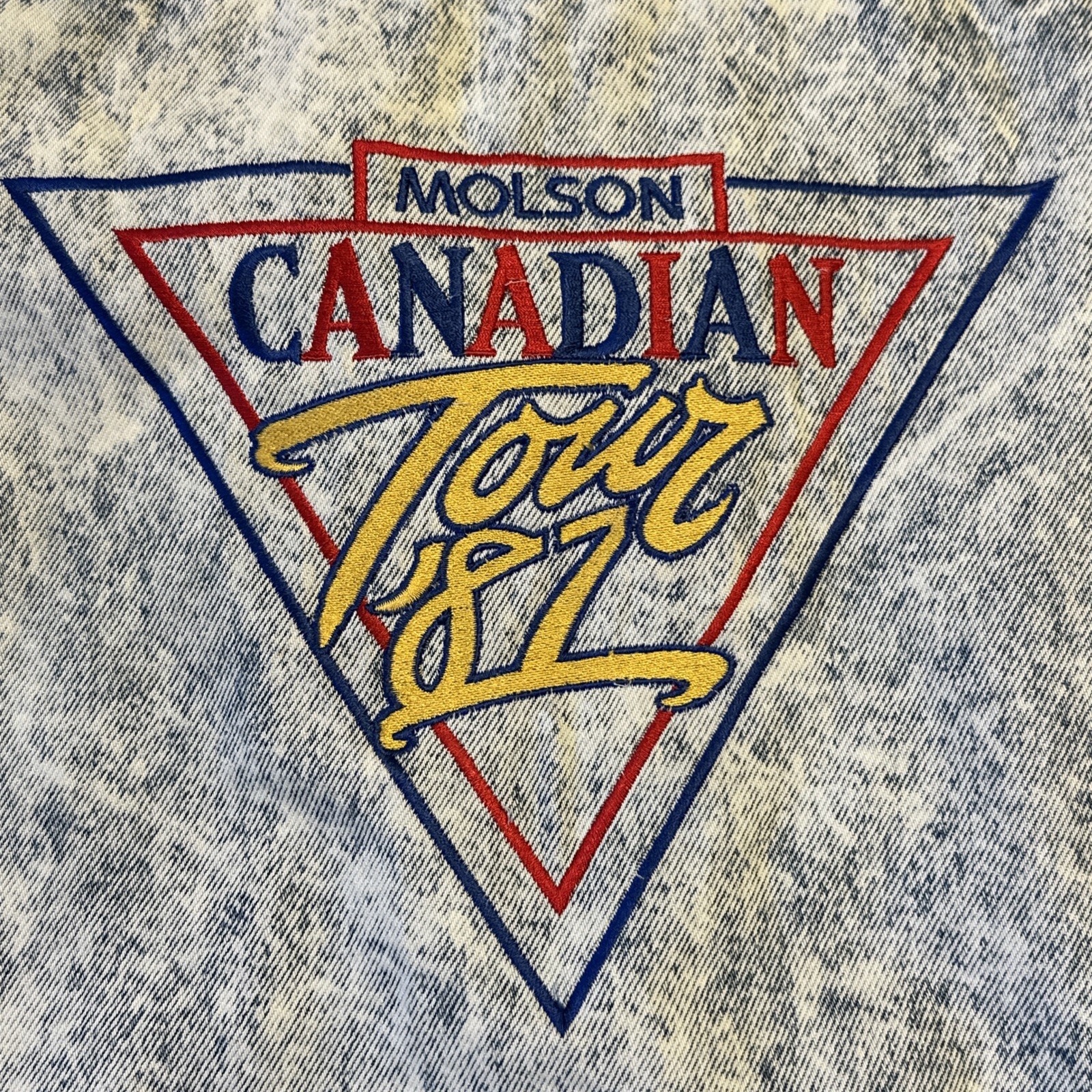 Vintage 80s EDWIN Molson Canadian Tour Jacket XL - photo 2