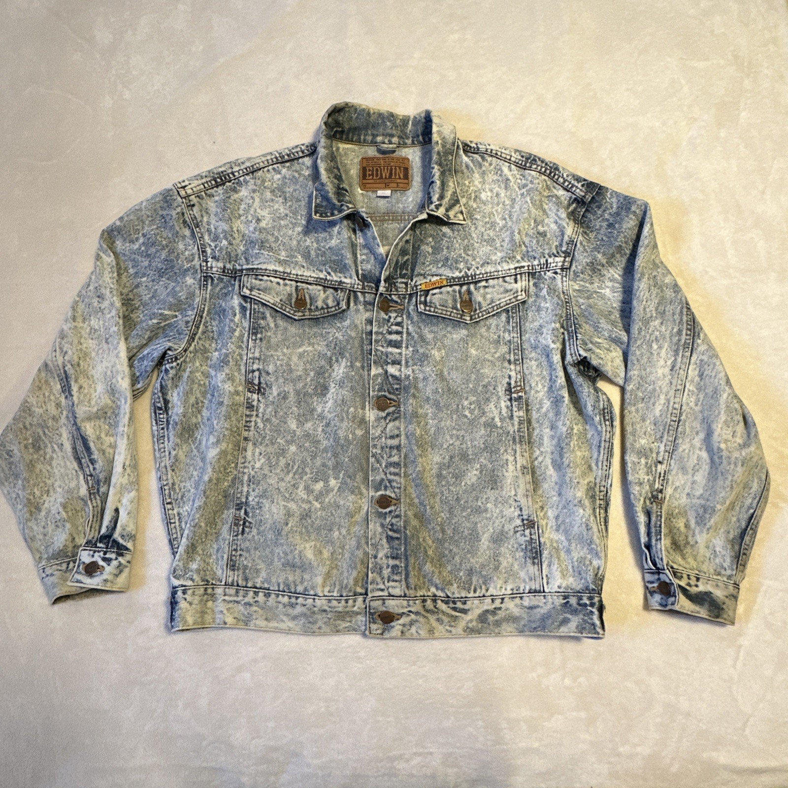 Vintage 80s EDWIN Molson Canadian Tour Jacket XL - photo 3