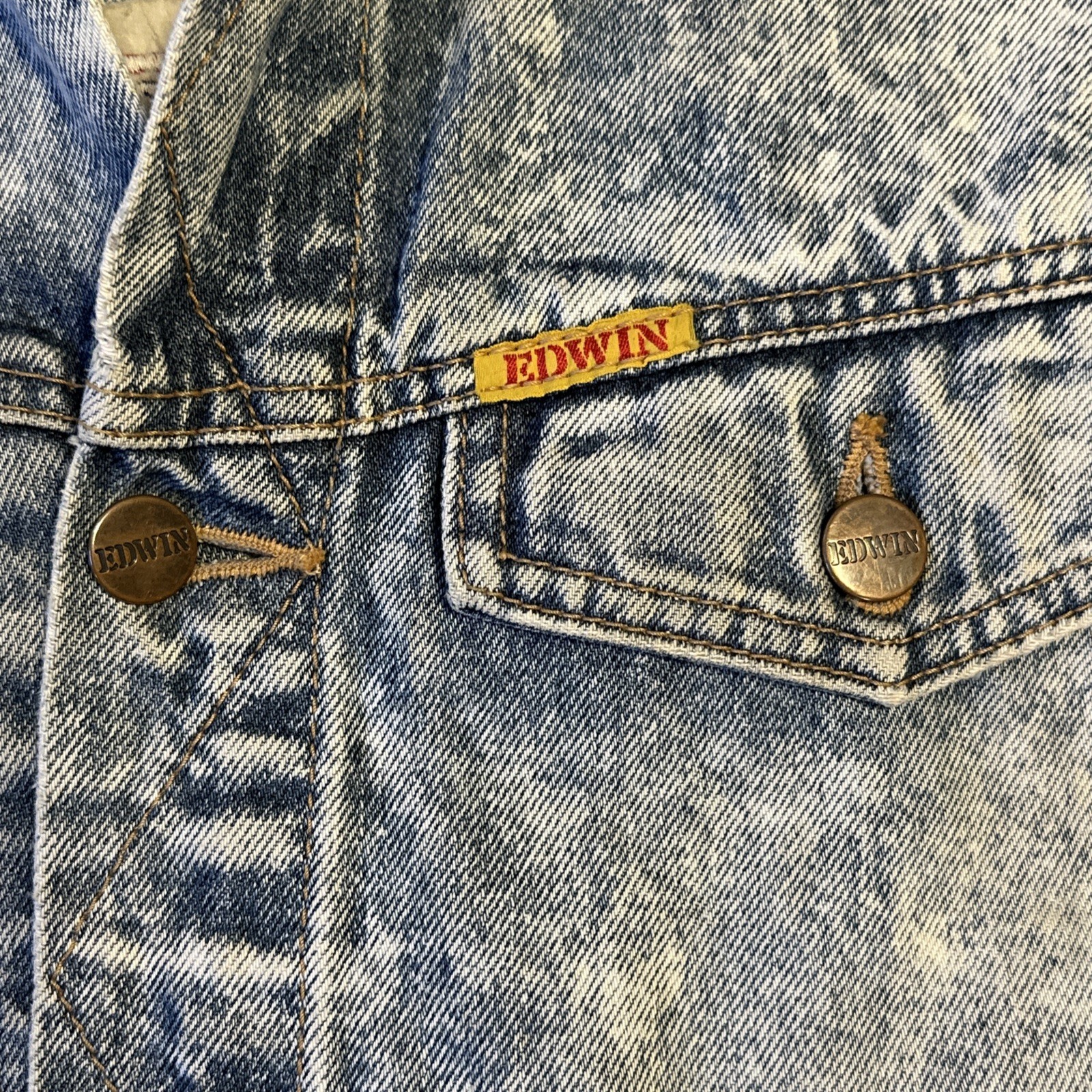 Vintage 80s EDWIN Molson Canadian Tour Jacket XL - photo 4