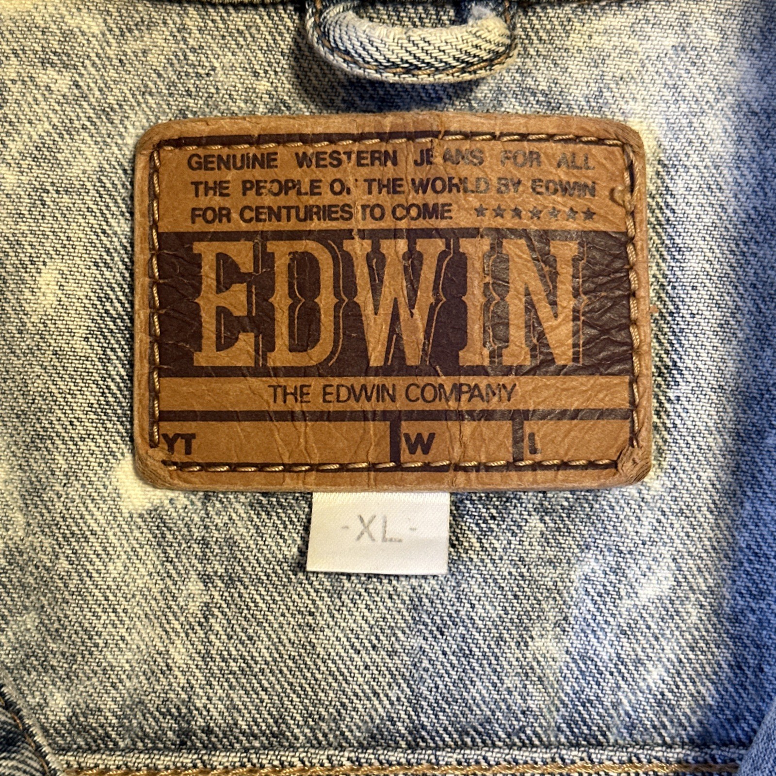 Vintage 80s EDWIN Molson Canadian Tour Jacket XL - photo 5