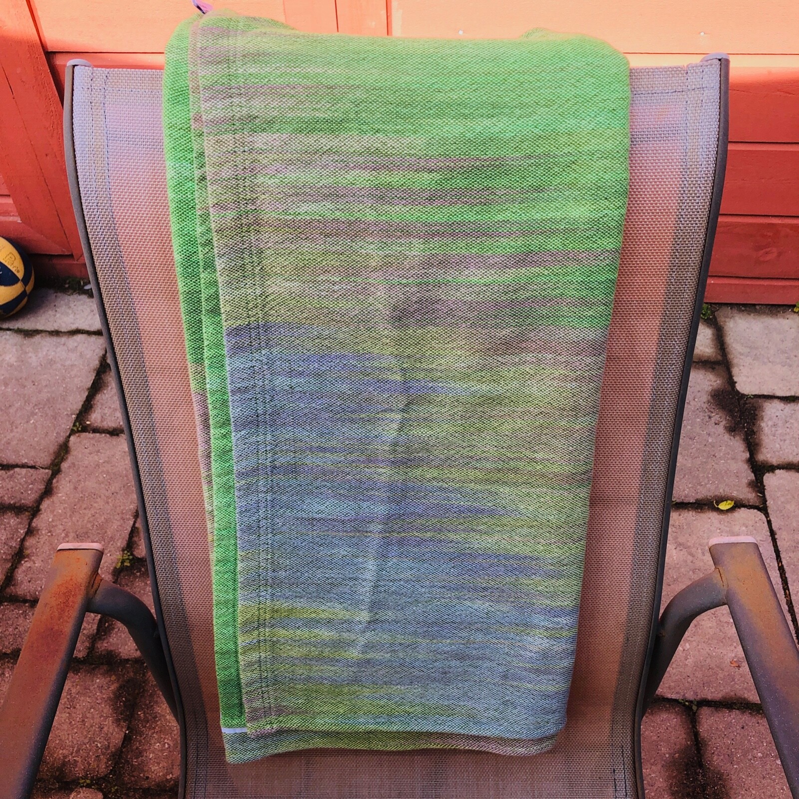 Clementine Baby Wrap "Wild Geese" Handwoven Carrier Green 3.8m S - photo 3