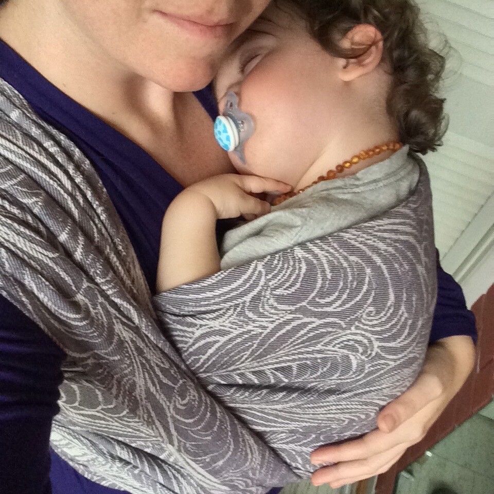 Kokoskaa Royal Quill Grayple Size 4 Woven Wrap Sling Baby Carrie - photo 2