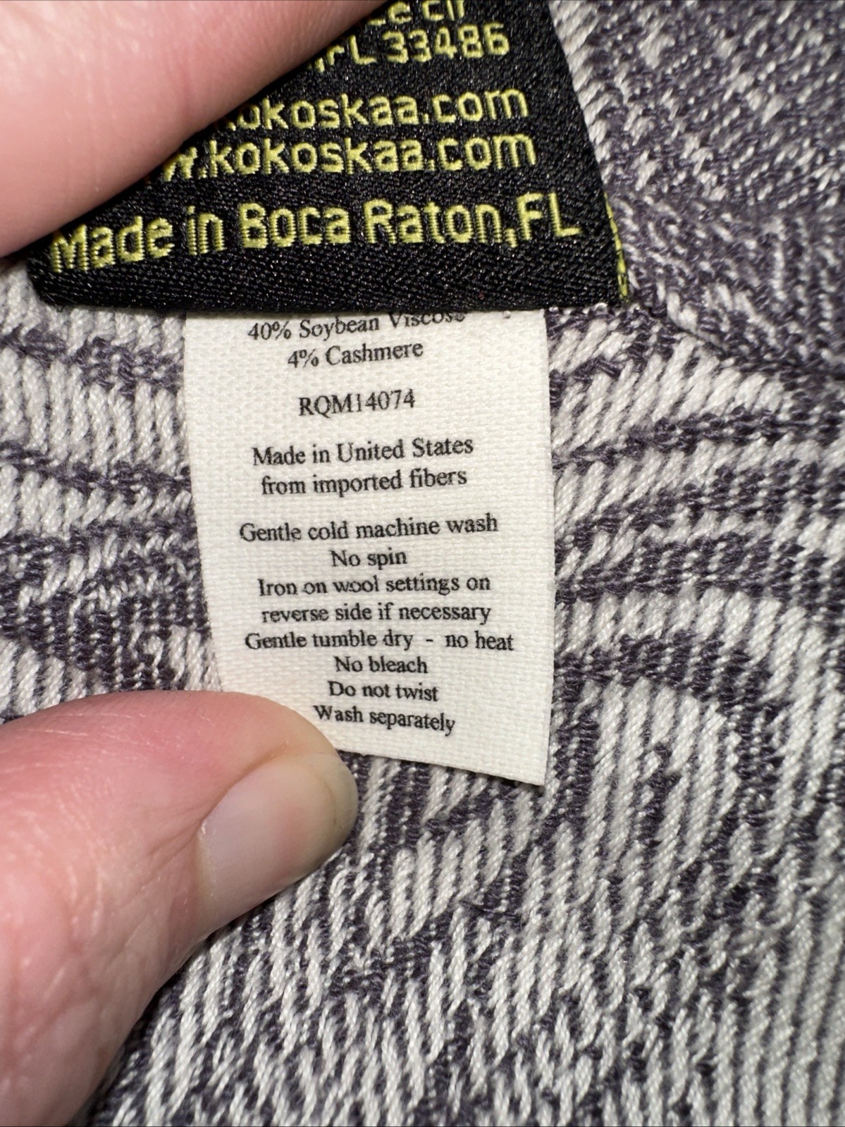 Kokoskaa Royal Quill Grayple Size 4 Woven Wrap Sling Baby Carrie - photo 5