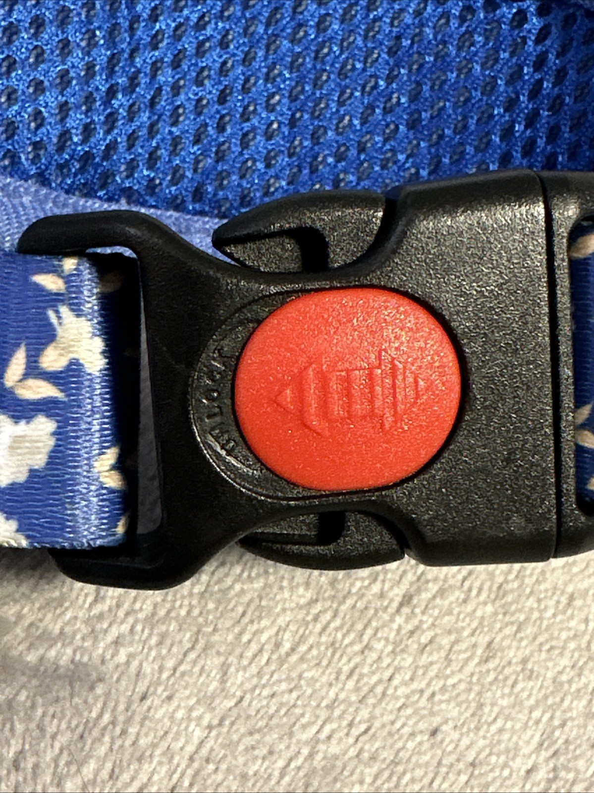 XL Dog Harness Blue Floral MIDOG - photo 2