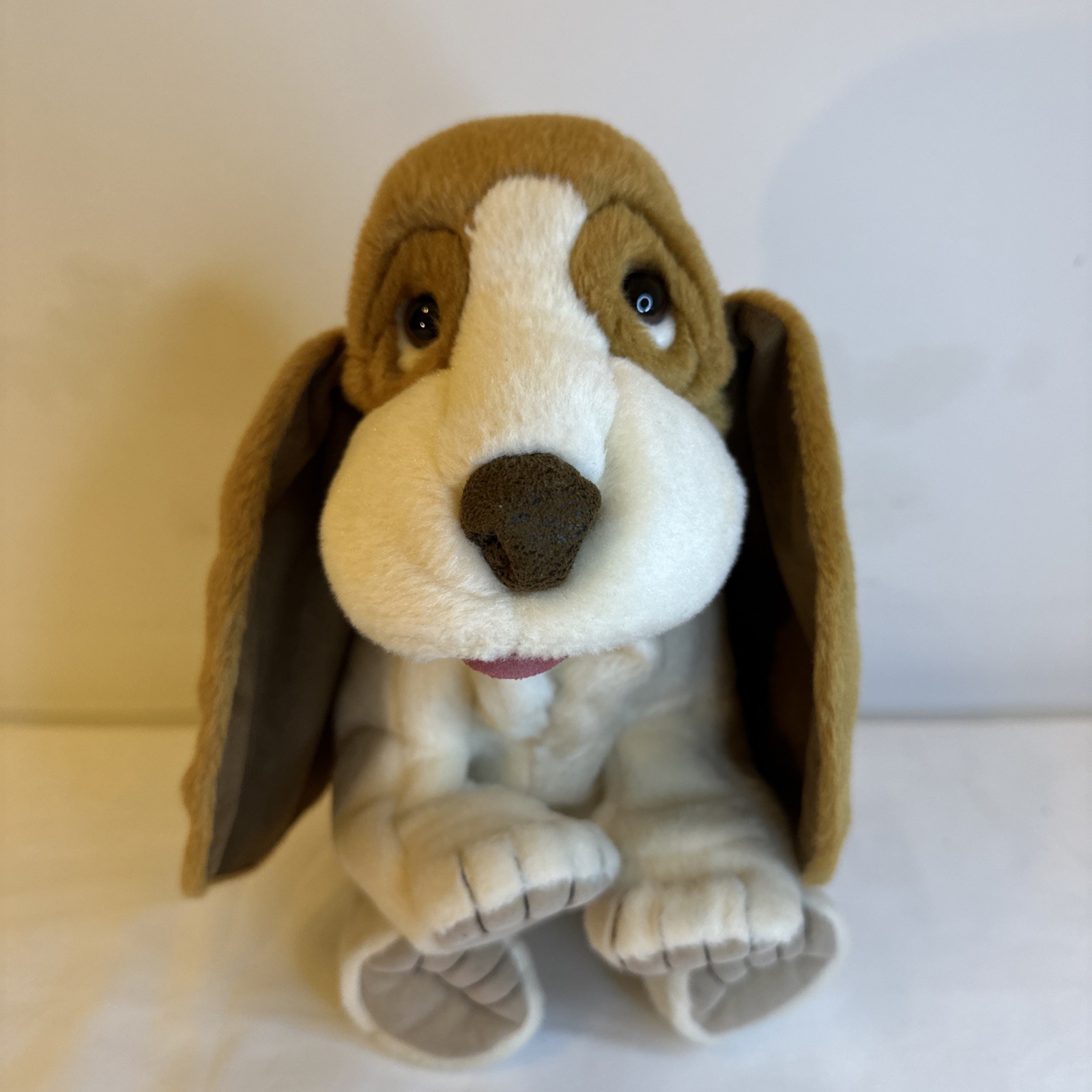 Folkmanis Basset Hound Puppy Dog Hand Puppet 17" - photo 2