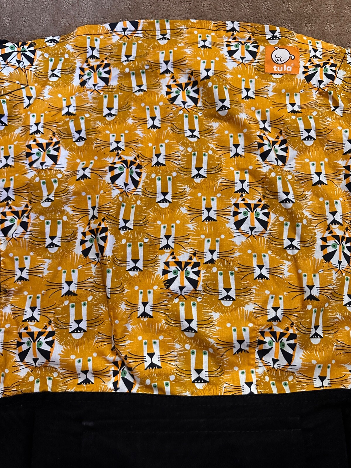 Tula Toddler Baby Buckle Carrier - Lion/Tiger Print - photo 2