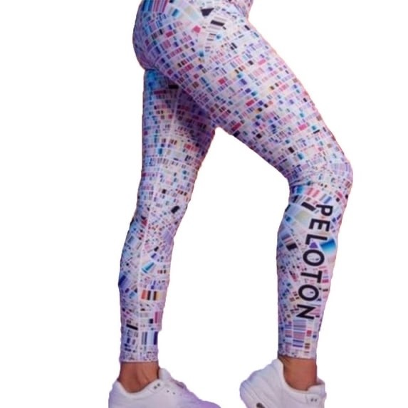 Peloton Workout Set - Small - Pink Good Vibes Tank & Leggings - photo 3