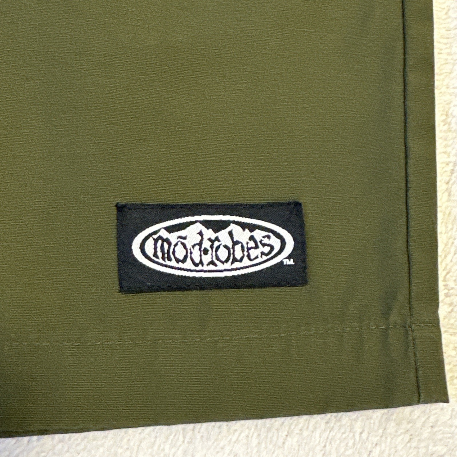 Vintage 90s Modrobes Utility Shorts Small Green - photo 2