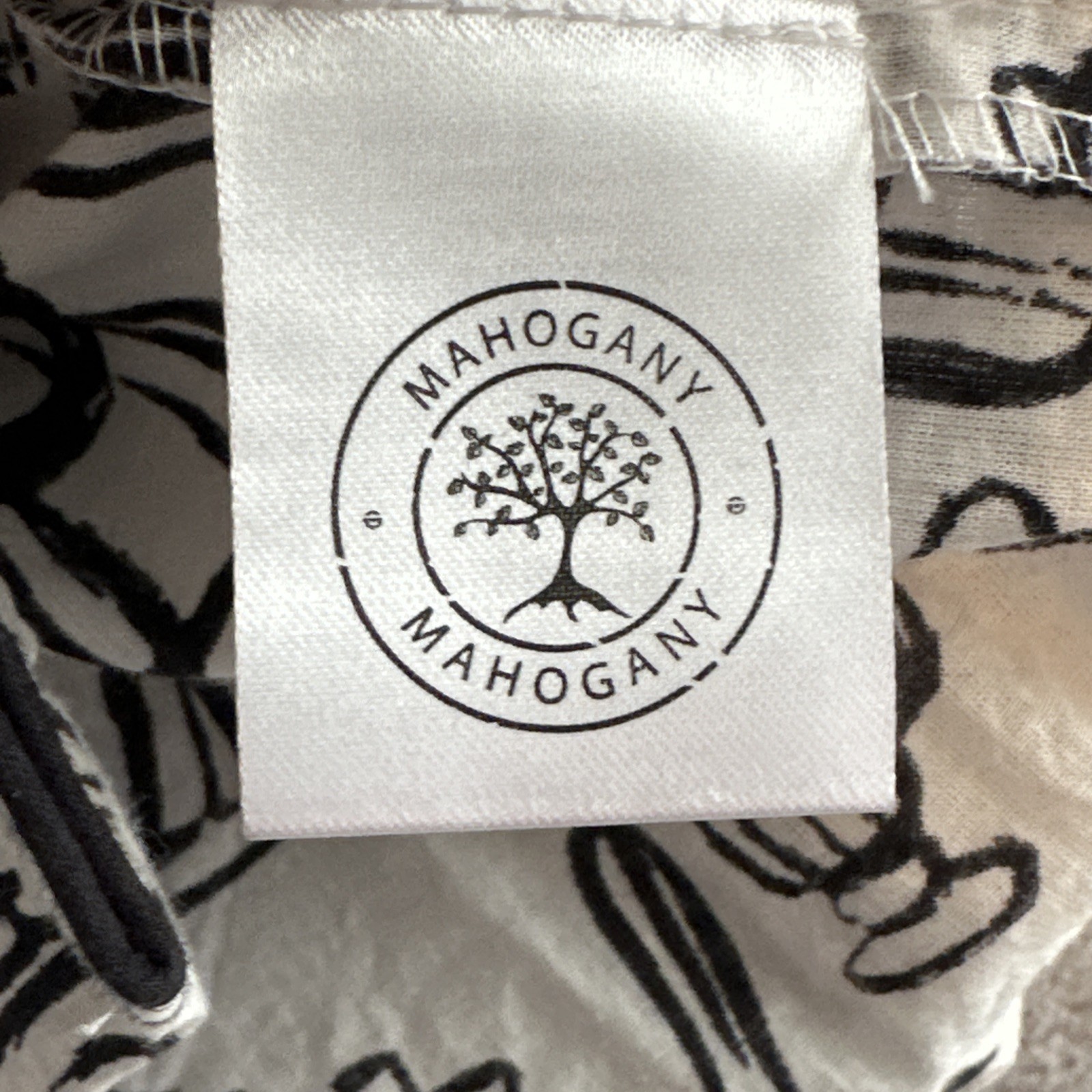 Mahogany Cat Cafe Print Pajama Set - Women's L - photo 3