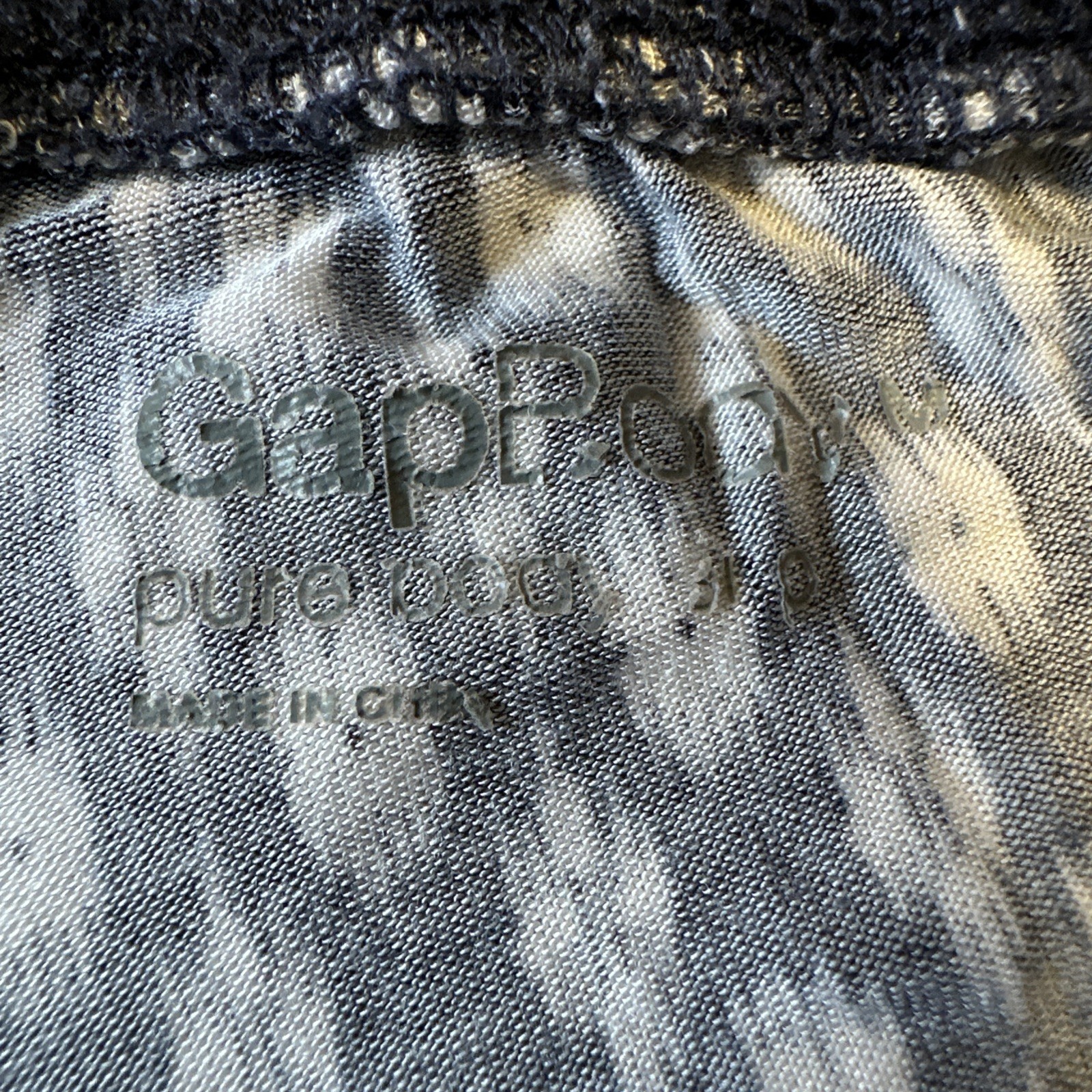 GAP Modal Pajama Joggers Medium Ikat Bloom Night Blue White Soft - photo 2