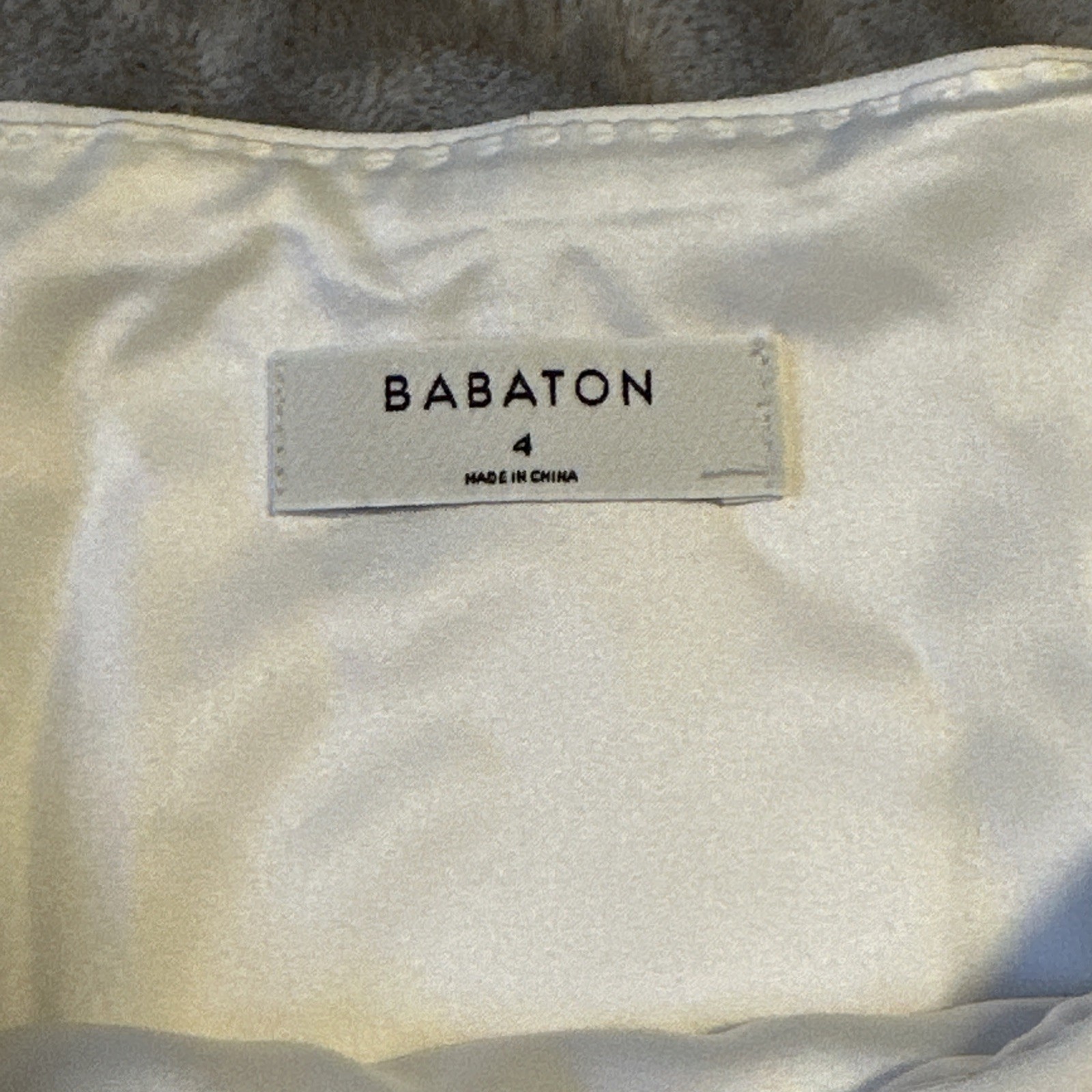 Aritzia Babaton Hathaway Pleated Mini Tennis Skirt White Size 4 - photo 2