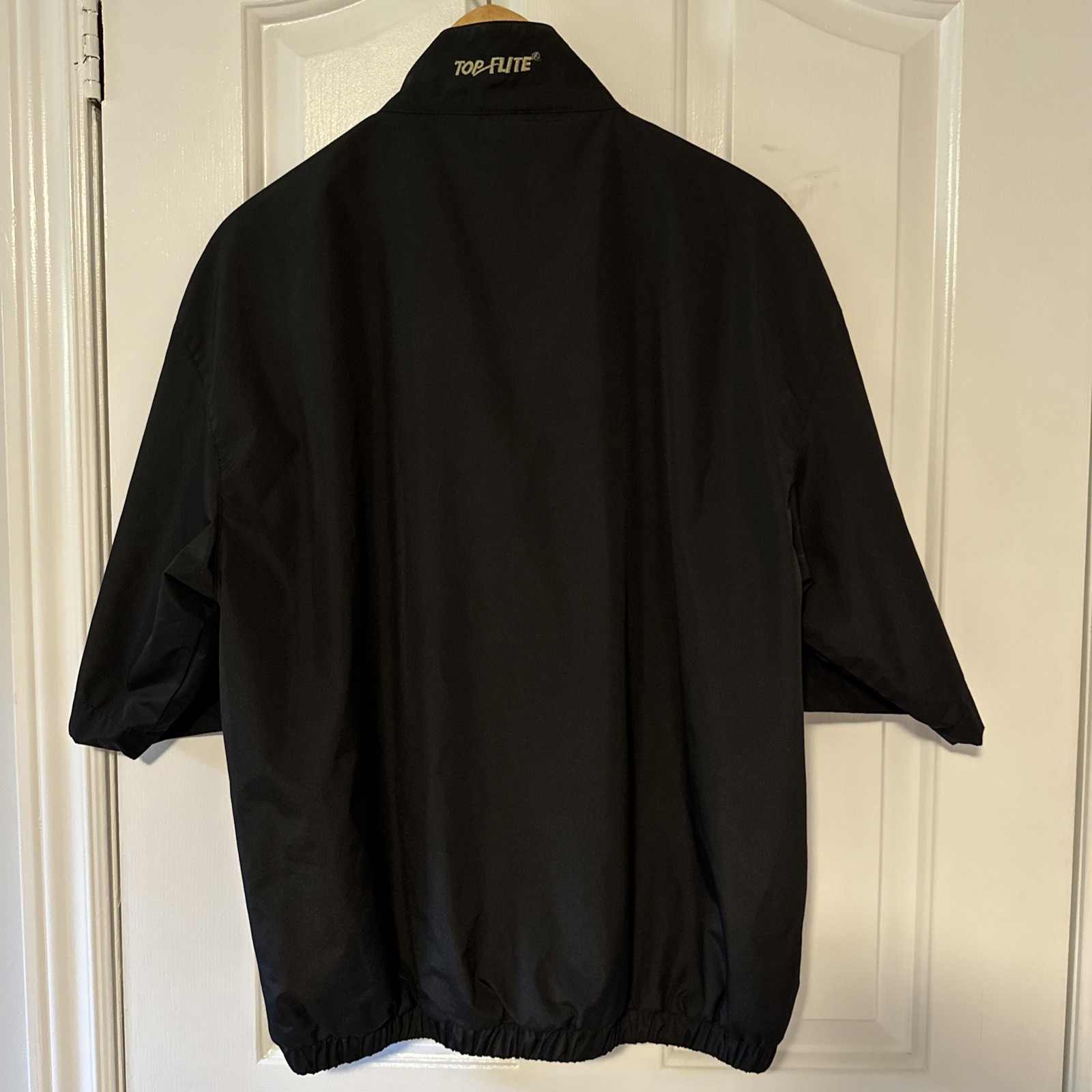 Short-Sleeve Golf Jacket Top Flite Men's Medium Lined Rain Coat - photo 5