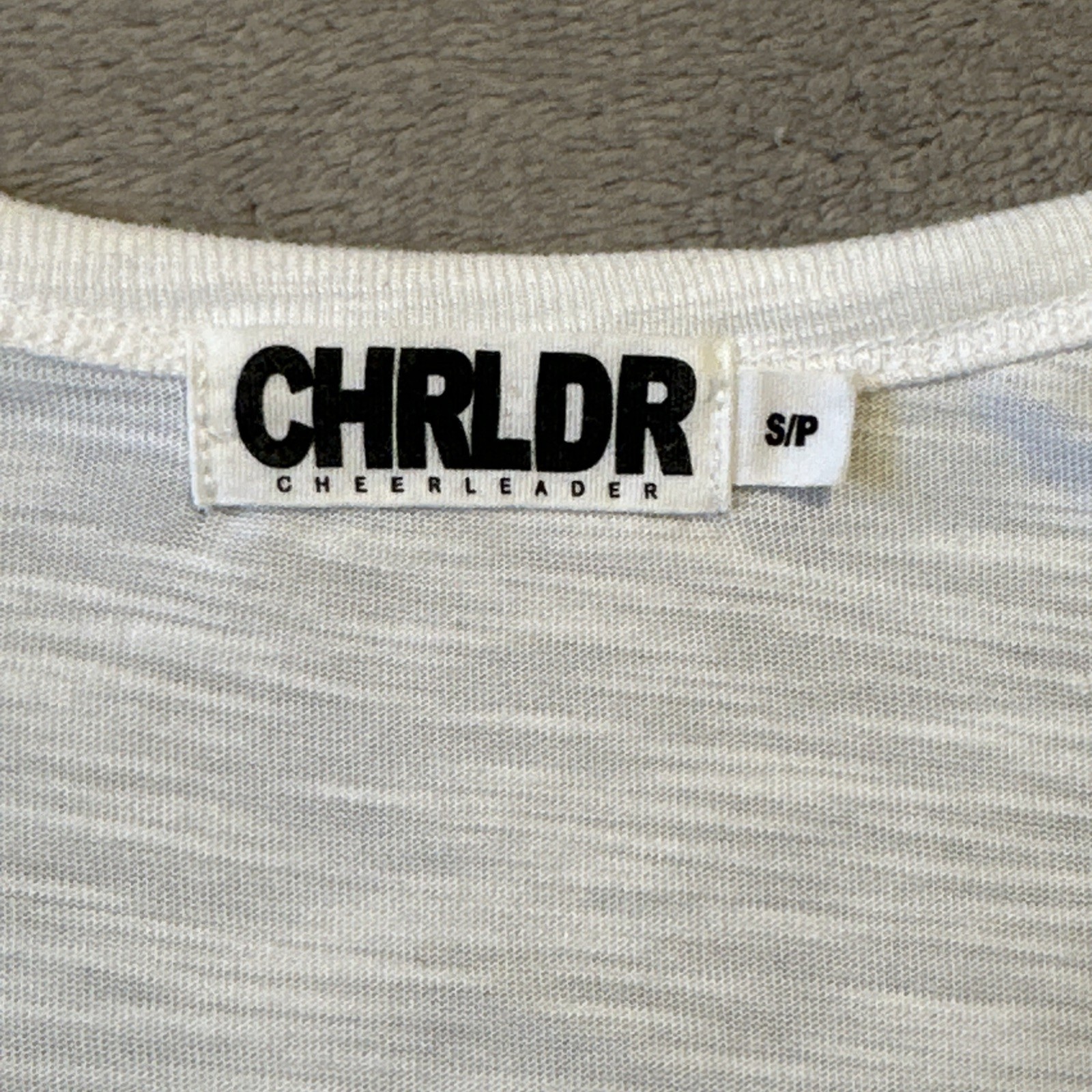 CHRLDR Stellar Perfect Tee - Out Of Office - Women's Small - Whi - photo 5