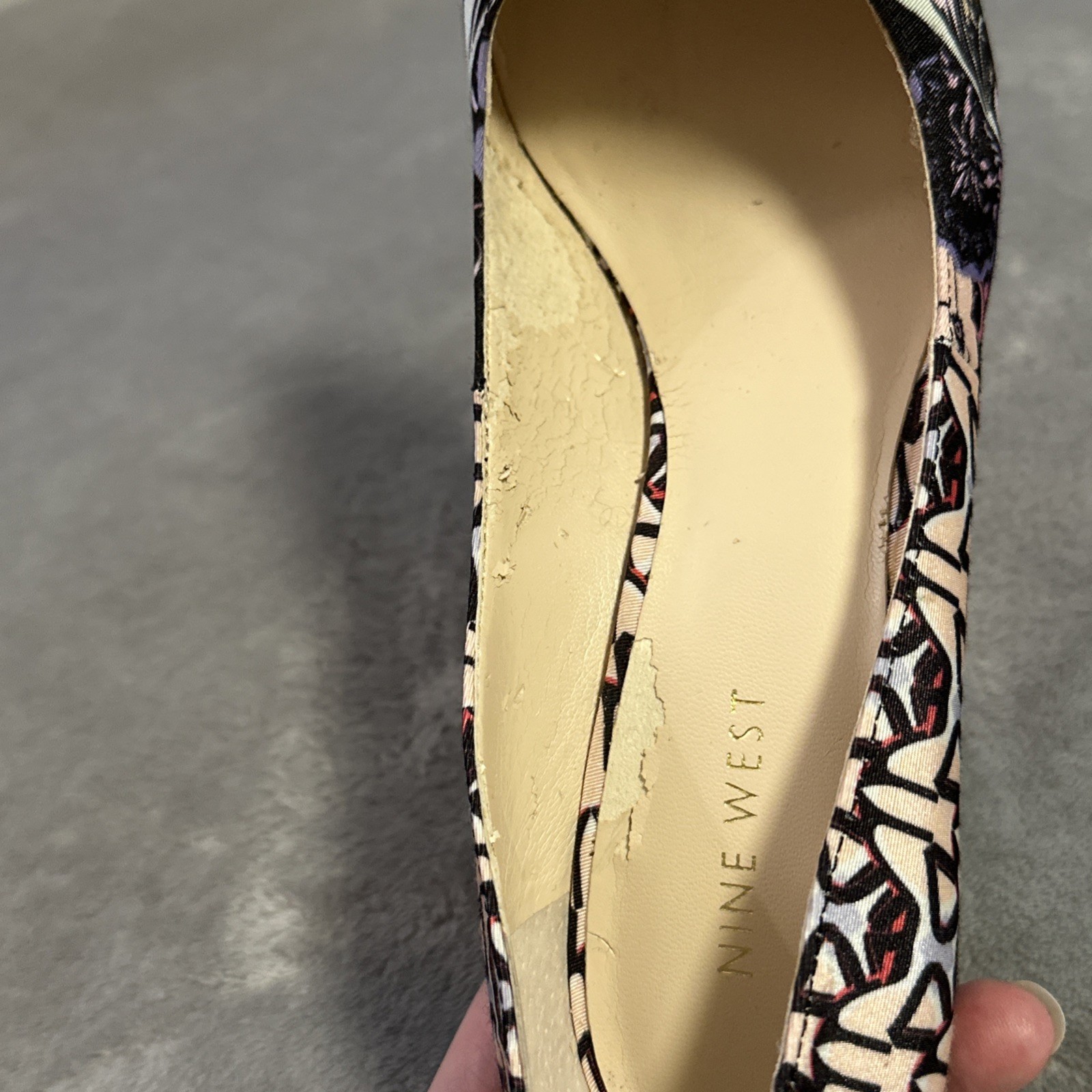 Nine West Size 7.5 M Floral Stiletto Heels - photo 5