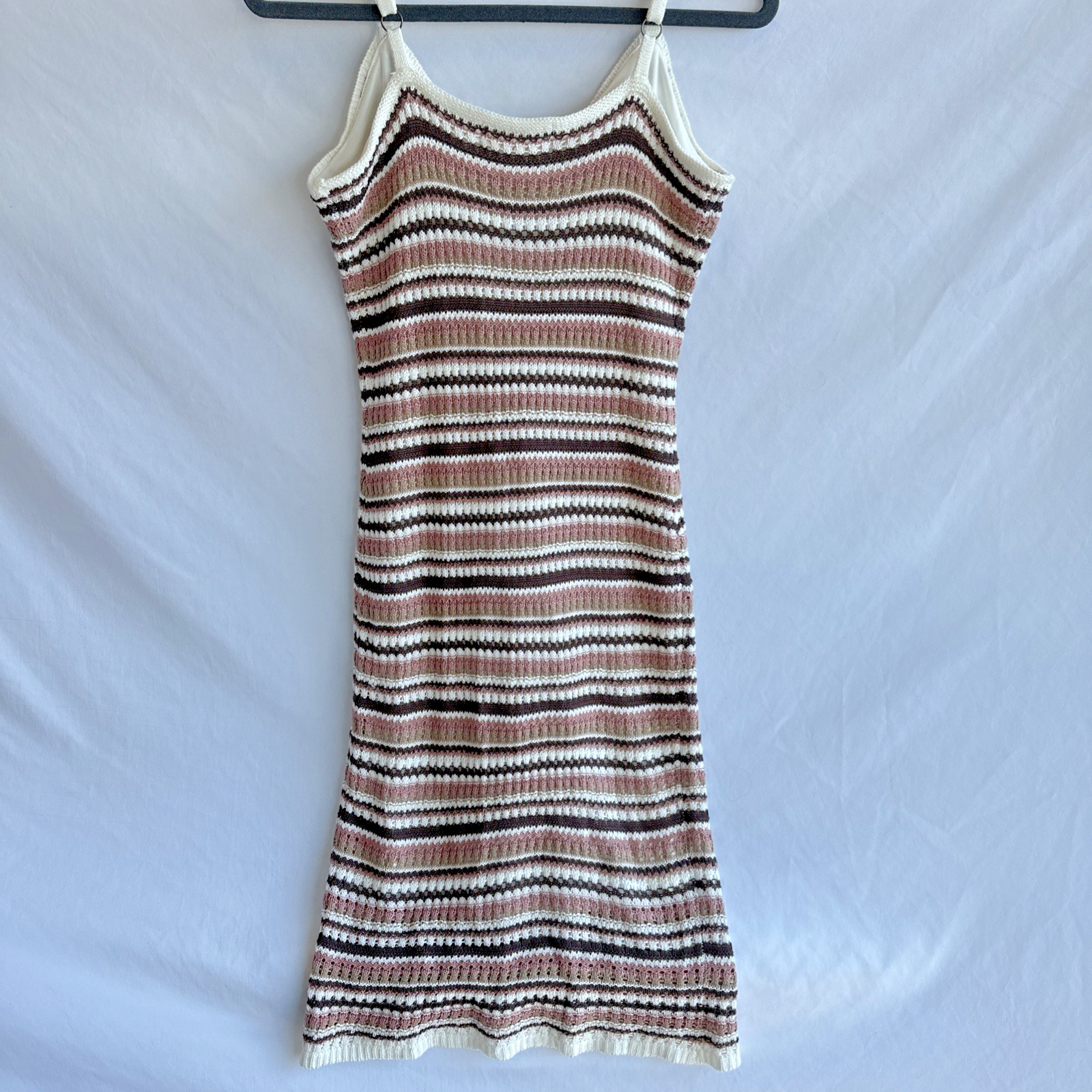 Wild Skye Crochet Midi Tank Dress - L - photo 5