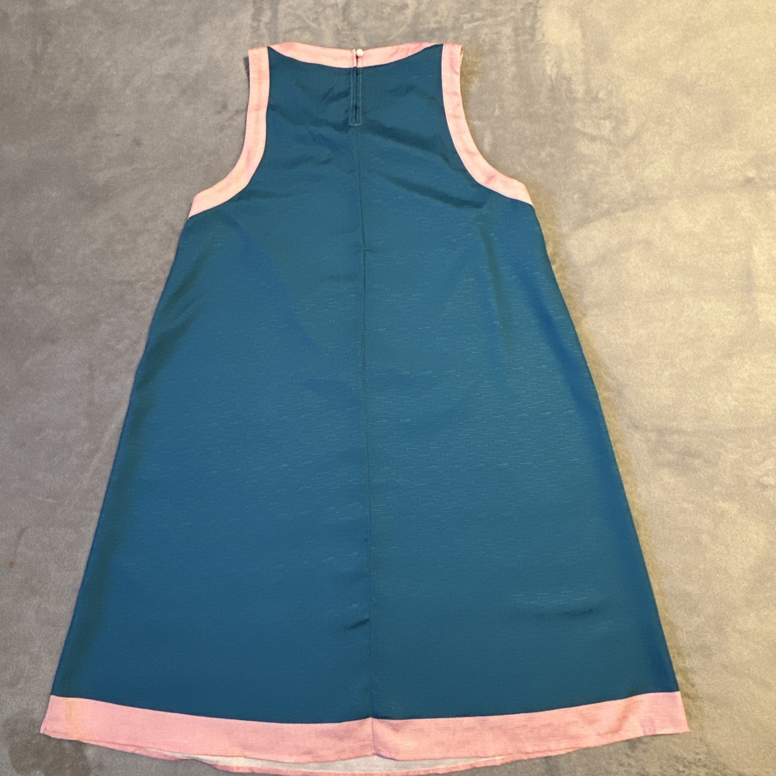 White Lotus Shift Dress Women's Medium Resortwear Maximalist Tea - photo 4
