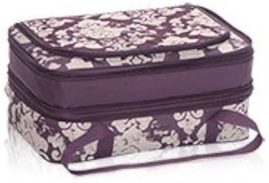 Thirty One Double Casserole Carrier Party Set Vintage Damask