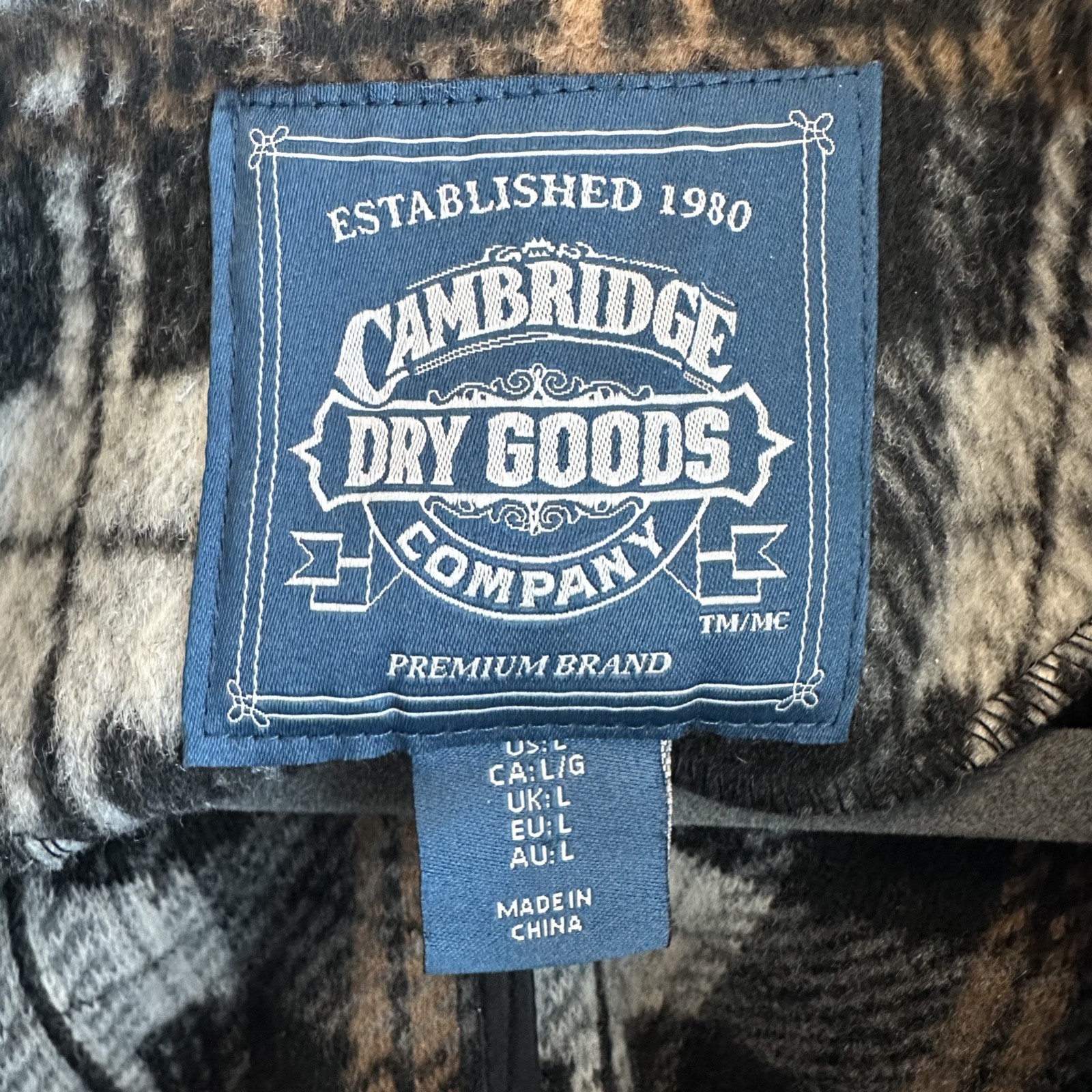 Cambridge Dry Goods Vintage 90s Plaid Jacket Women's Large - photo 3