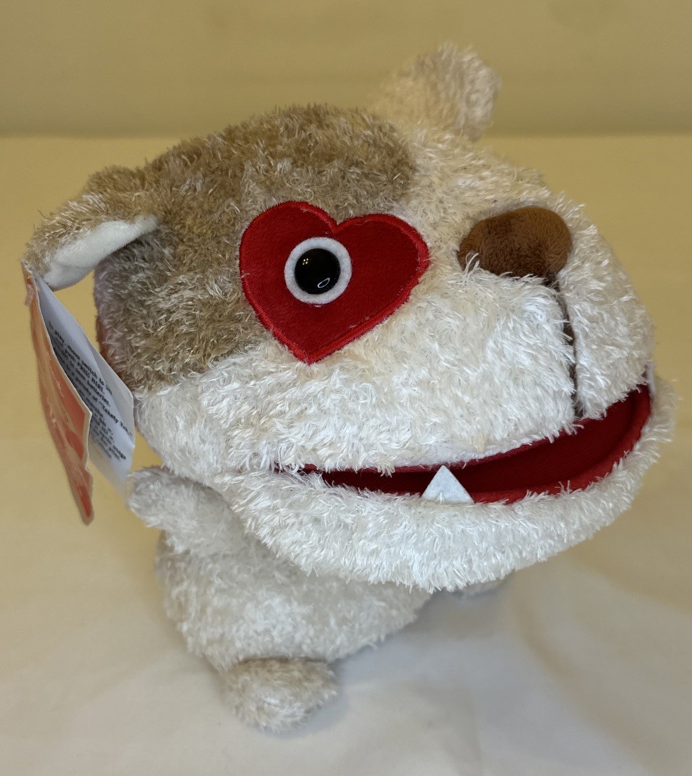 2014 Hallmark Yakety Smackety Bulldog Animated Singing Plush