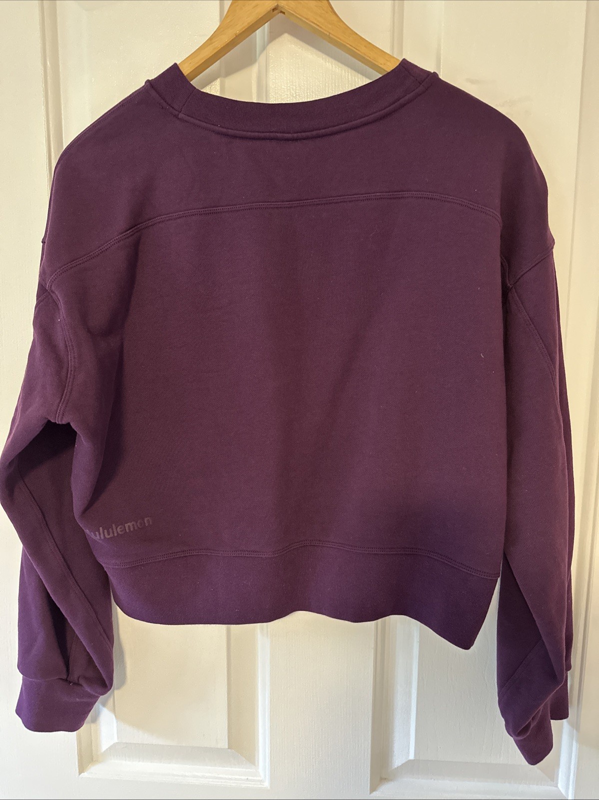 Lululemon Perfectly Oversized Cropped Crew Size 4 - photo 3