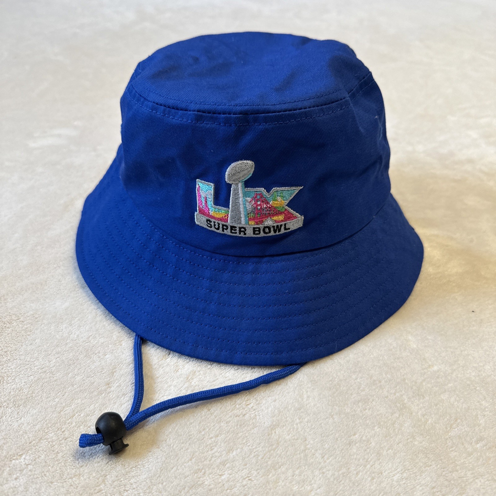 Official Super Bowl LX 2026 x Bud Light Bucket Hat NFL Logo Blue