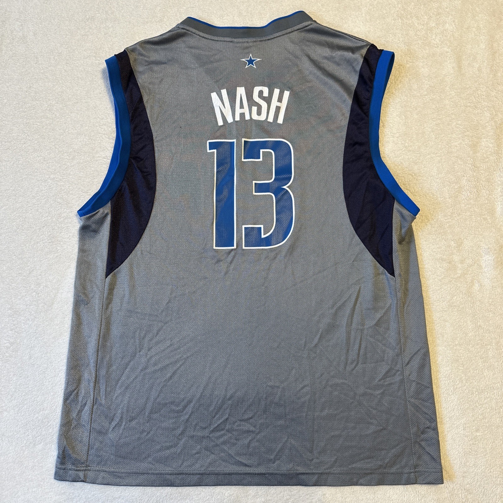Dallas Mavericks Steve Nash #13 Reebok NBA Jersey L Throwback - photo 2