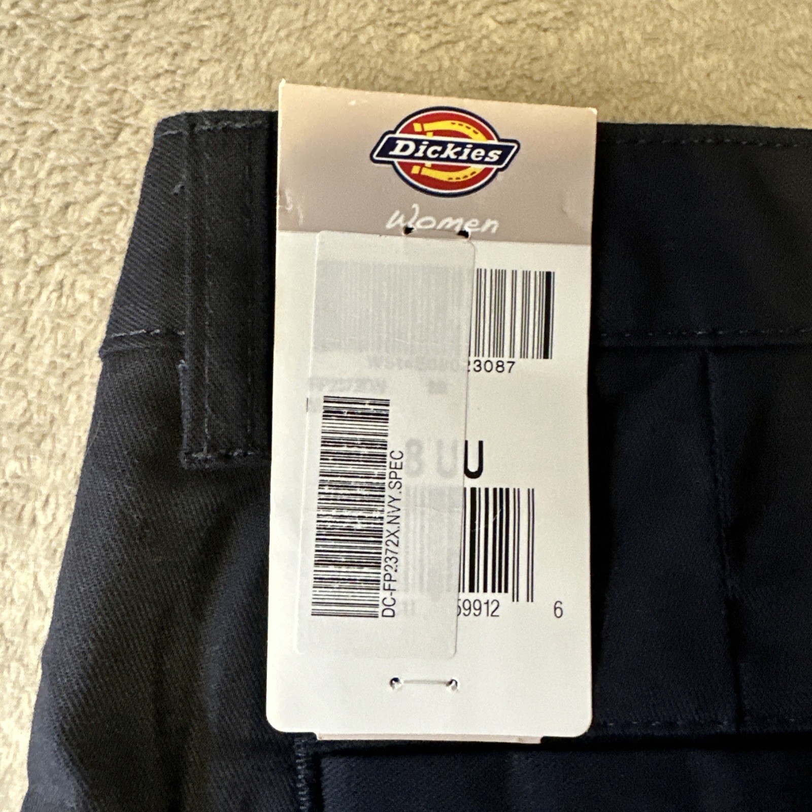 Dickies 8UU Women's Navy Blue Work Cargo Capris - New w/ Tags - photo 4