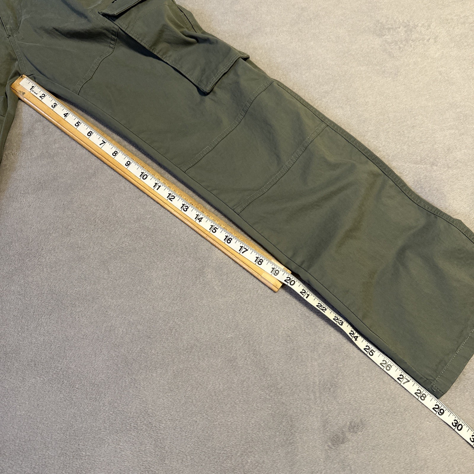 G-Star Raw Cargo 3D Pants Size 30 Button Pocket Army Green - photo 3