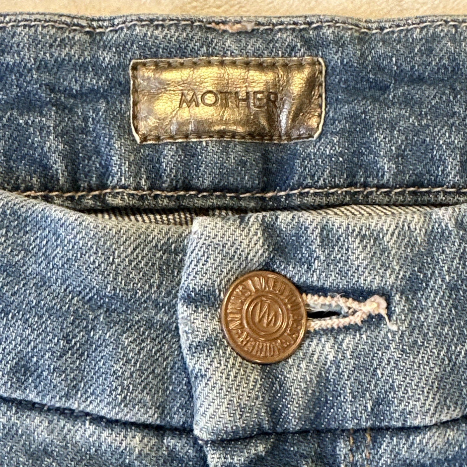MOTHER The Looker Ankle Fray Skinny Jeans Size 25 - photo 3