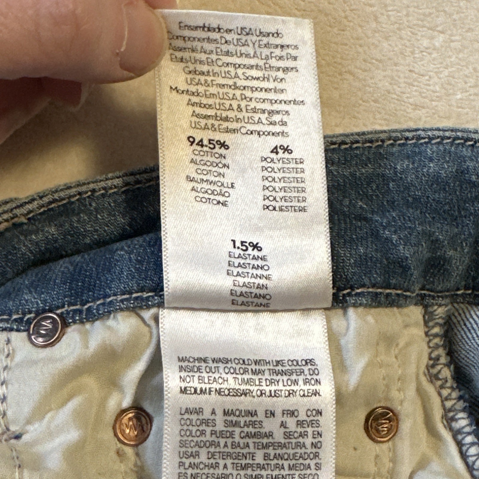 MOTHER The Looker Ankle Fray Skinny Jeans Size 25 - photo 5