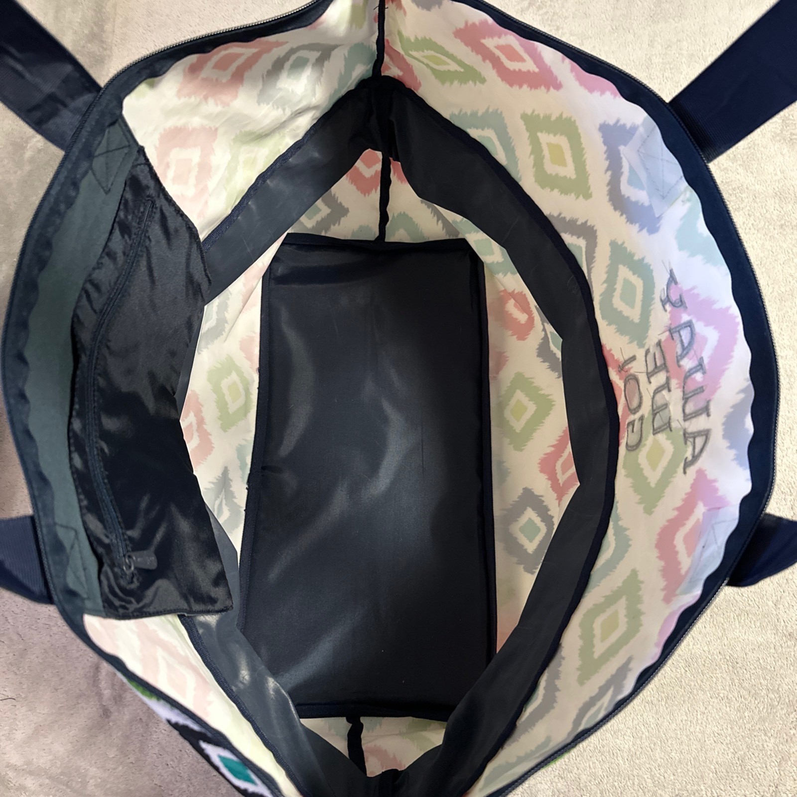 Thirty-One Gifts Expand-A-Tote Bag - Retired Candy Corners - photo 5