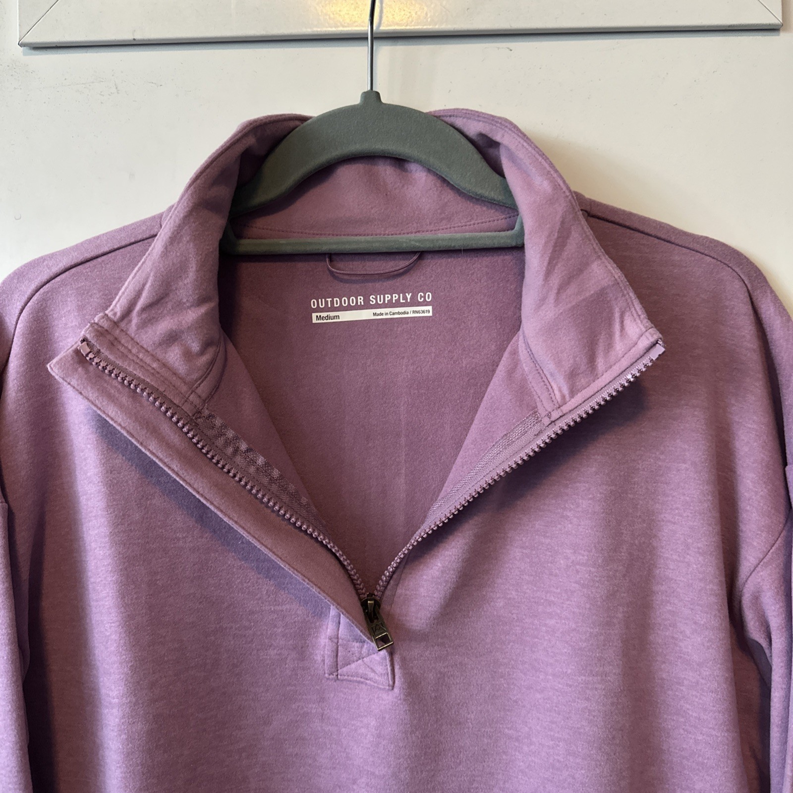 Avalanche Women's Half-Zip Pullover Sweater - Pink/Purple M - photo 2
