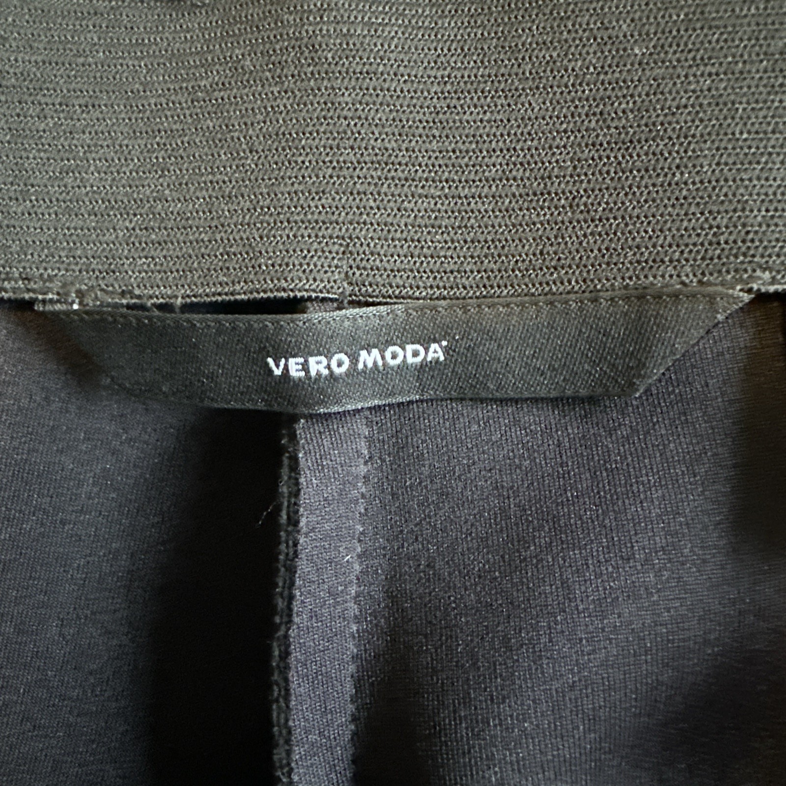 Vero Moda Black High Waisted Faux Suede Leggings XS - photo 5