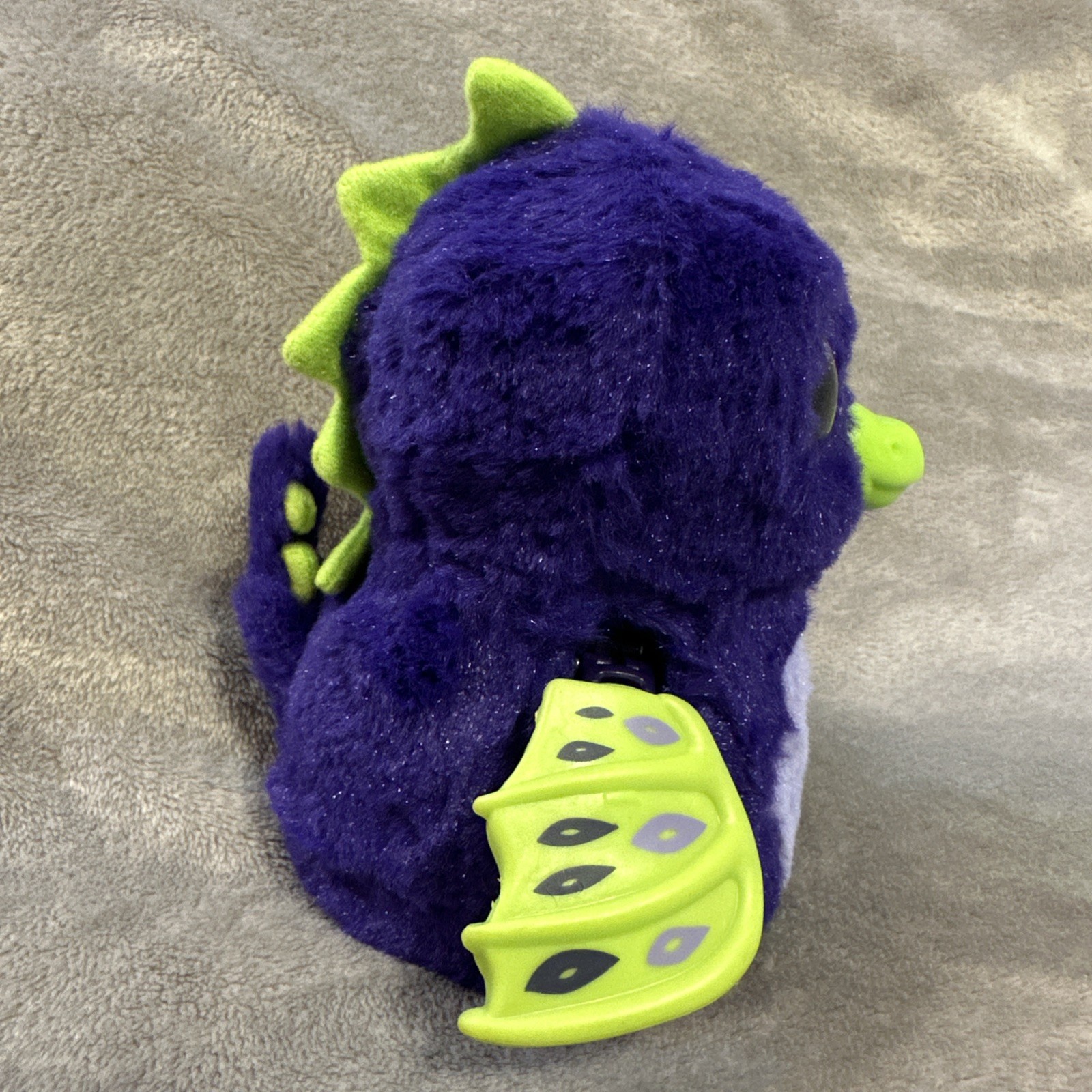 Hatchimals Draggle Purple Dragon Motorized Interactive Plush Toy - photo 2