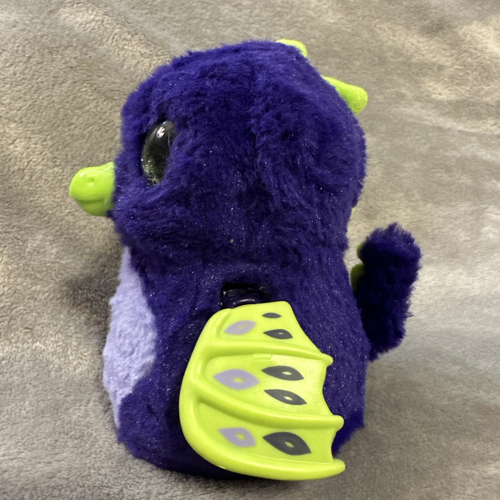 Hatchimals Draggle Purple Dragon Motorized Interactive Plush Toy - photo 4