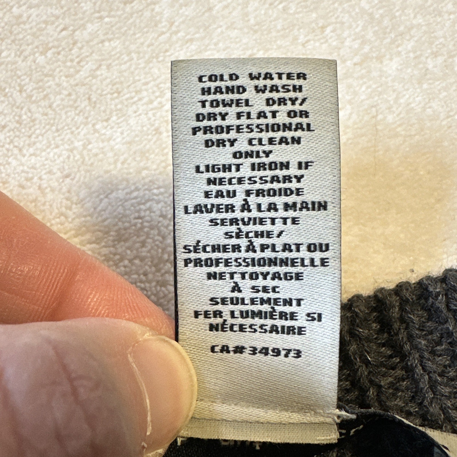 Autumn Cashmere Distressed Striped Sweater M Grey - photo 4