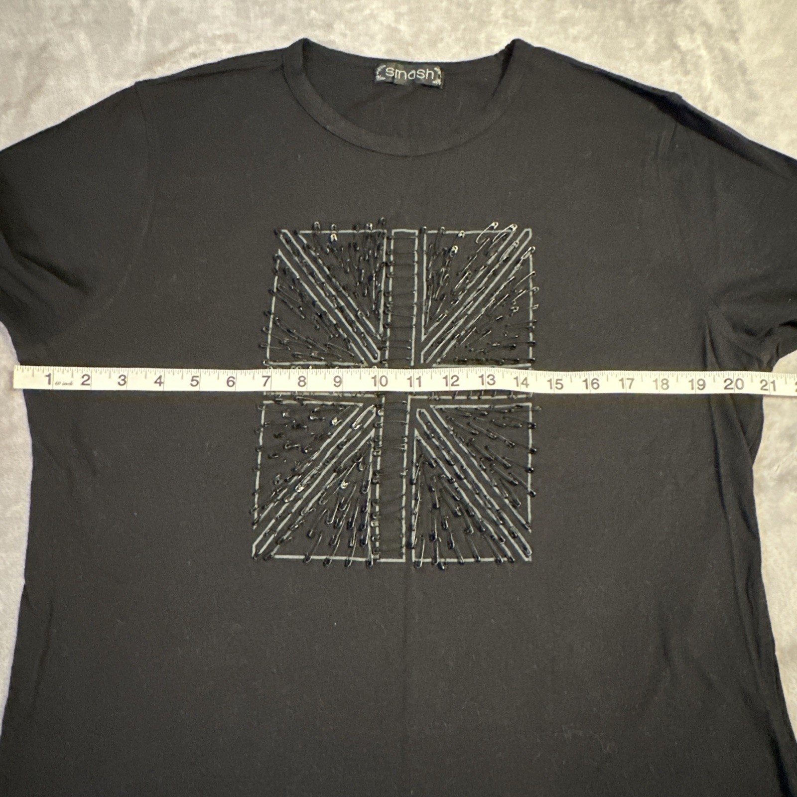Smash Union Jack British Flag Punk T-Shirt - photo 2