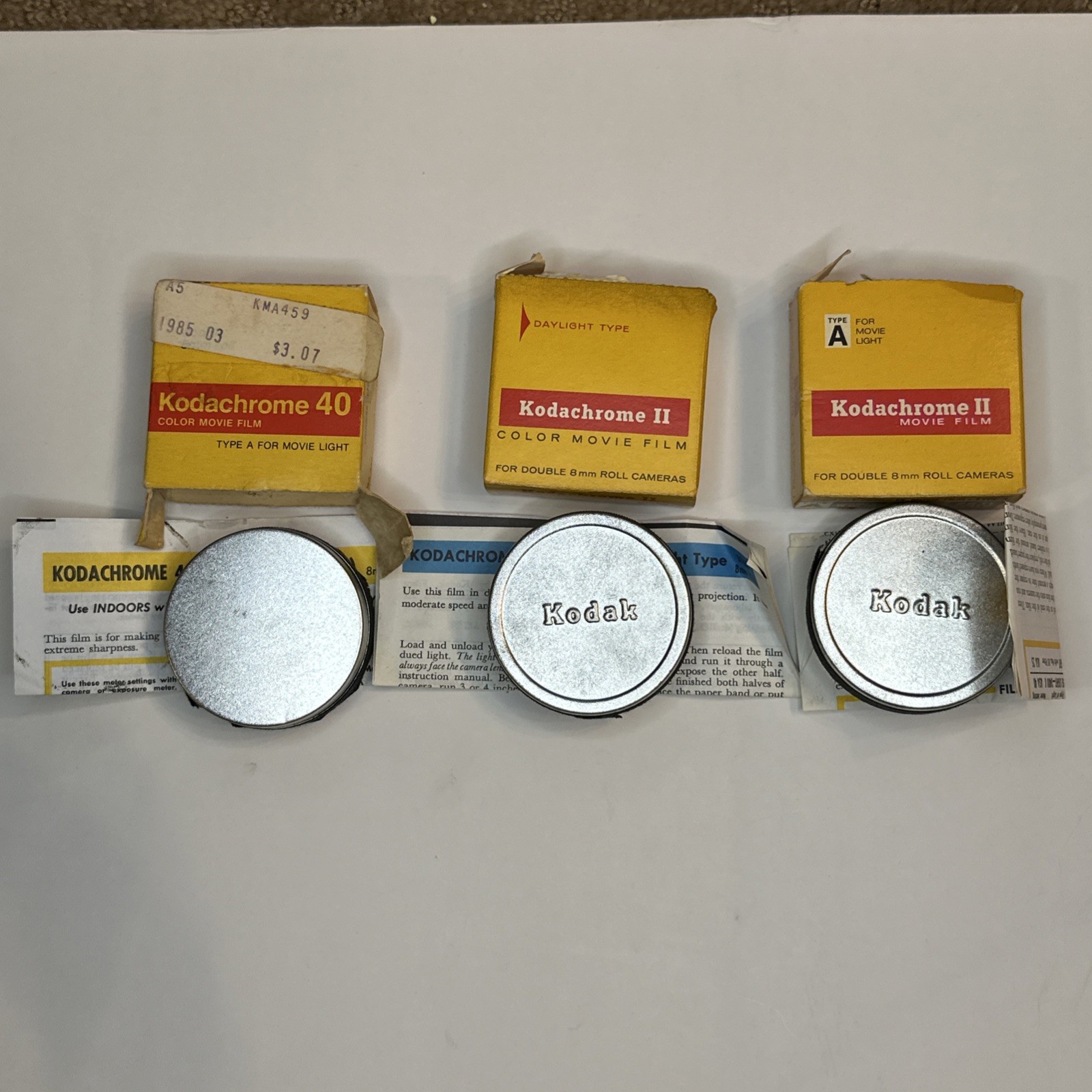 Vintage Kodak 8mm Movie Film Boxes - photo 4