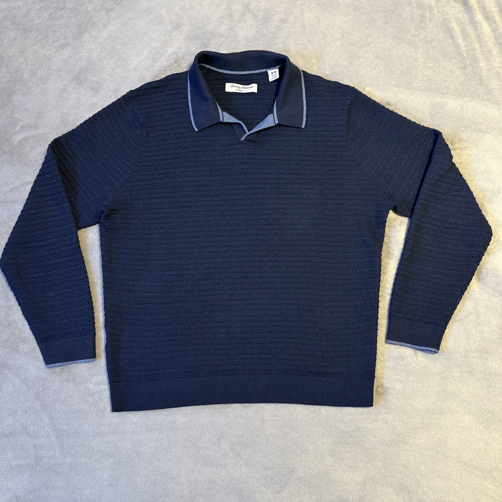 Tommy Bahama Men's Blue Harbor Pullover Sweater M