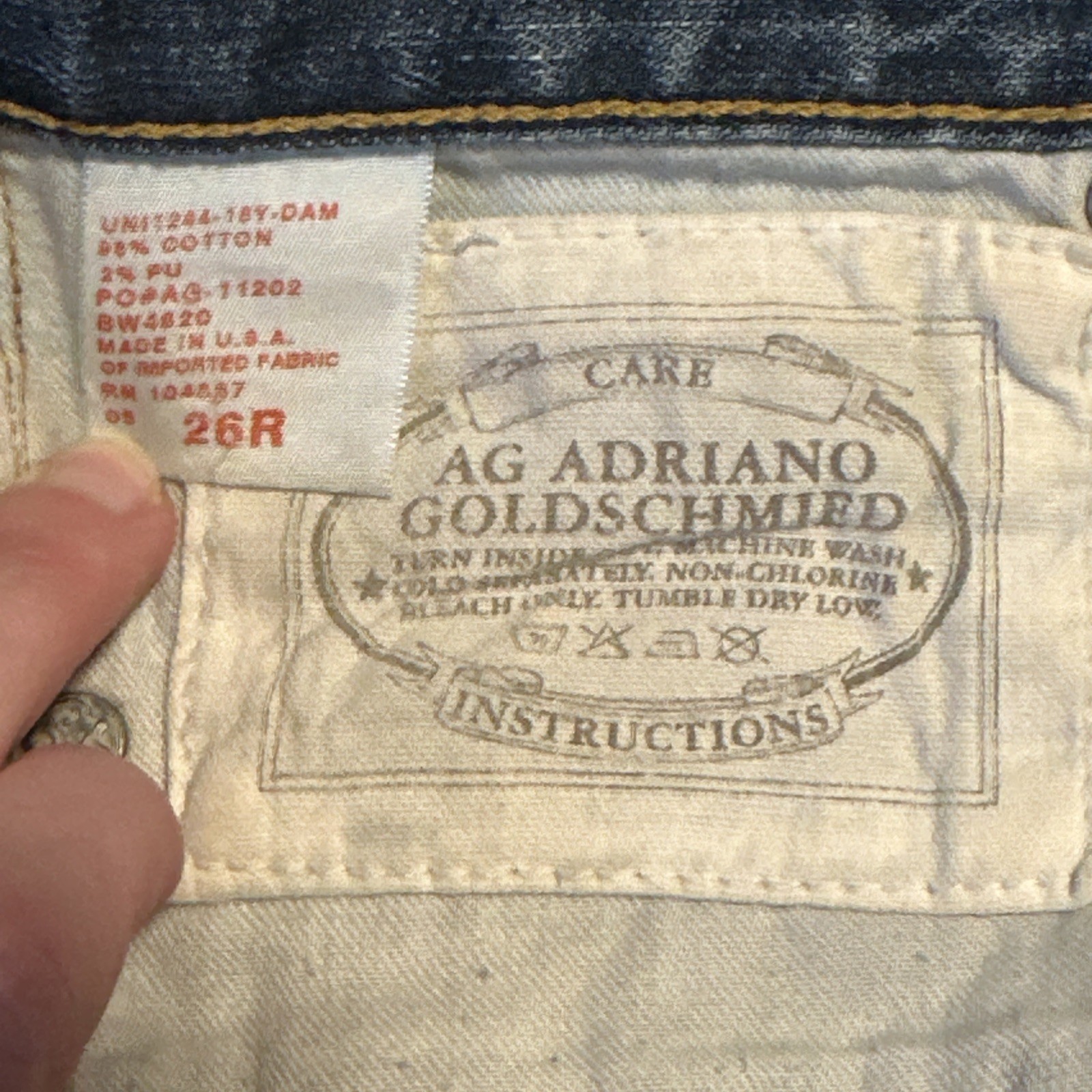 AG Adriano Goldschmied Premiere Skinny Jeans Women's 26R - photo 5