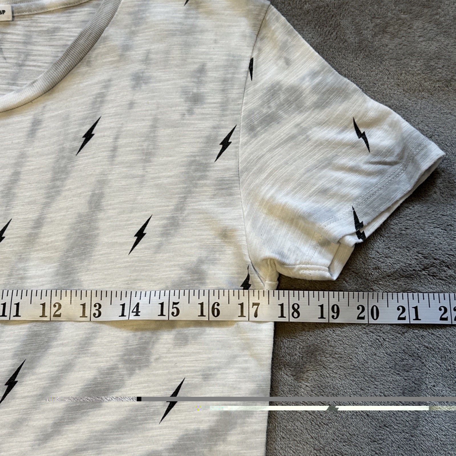 CHRLDR Lightning Bolt Cloud Tie Dye Tee Shirt Women's Small - photo 2