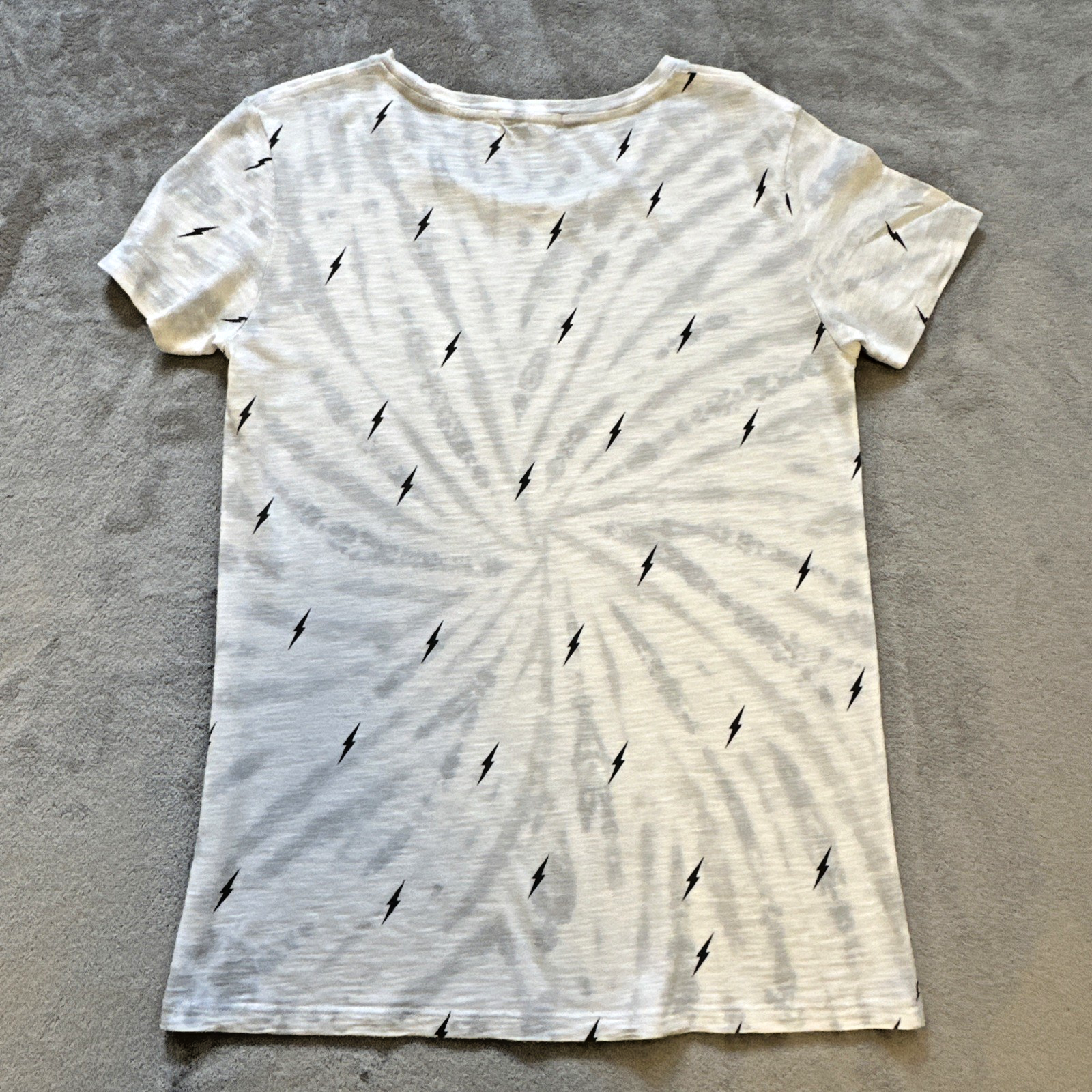 CHRLDR Lightning Bolt Cloud Tie Dye Tee Shirt Women's Small - photo 5