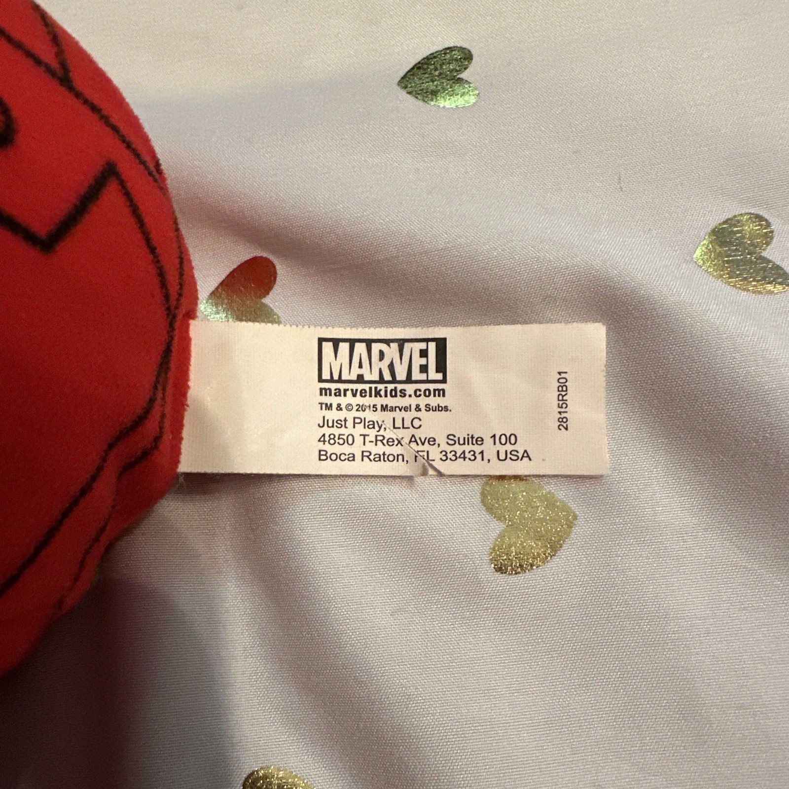 Iron Man 15" Plush Stuffy Marvel Disney Store Canada Avengers - photo 3